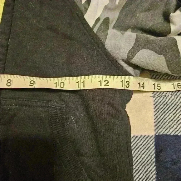 Faded Glory Boys Black And Camouflage Hoodie Jacket Size Small 4/5 - Picture 6 of 7